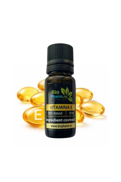 BIOPHARM Ulei cosmetic cu Vitamina E, 10ml