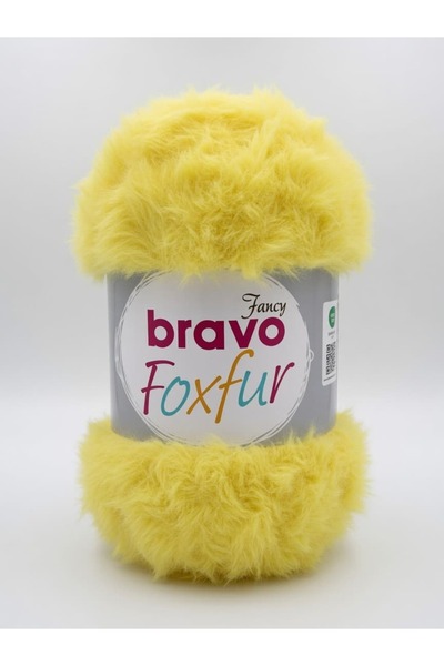 Bravo Foxfur Yarn 100 Gr 50 Meters