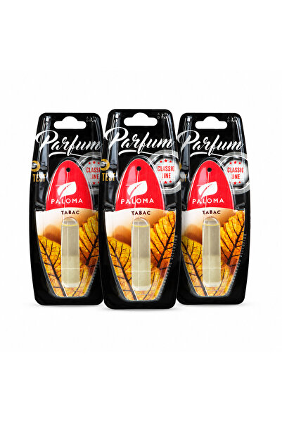 PALOMA Set 3 odorizante auto Parfum Anti-Tabac, 5 ml.