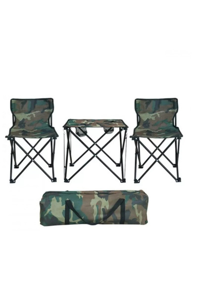 Vivendo Set masa si scaune pliabile pentru camping, picnic sau plaja