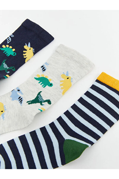 LC Waikiki Mixed Patterned Boys' Socks 5-Piece Set