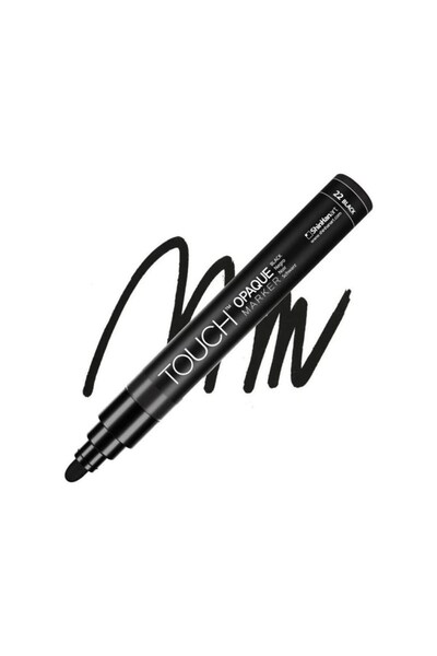 Shinhan Art Touch Opaque Marker Acrylic Pen Medium 1.5-2.3 mm Black