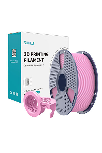 Sunlu Pembe High Speed Mat PETG Filament - 1.75mm - 1 Kg
