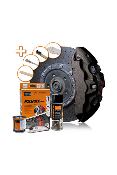 FOLIATEC Vopsea speciala pentru etriere negru Carbon Metallic
