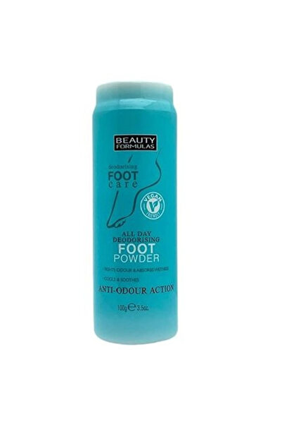 BEAUTY FORMULAS Foot Odor Removal Powder with Mint - 100g