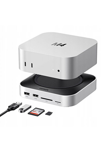 Ugreen Hub Multifunctional GREEN CM841 (65487) pentru Apple Mac Mini M4, Negru