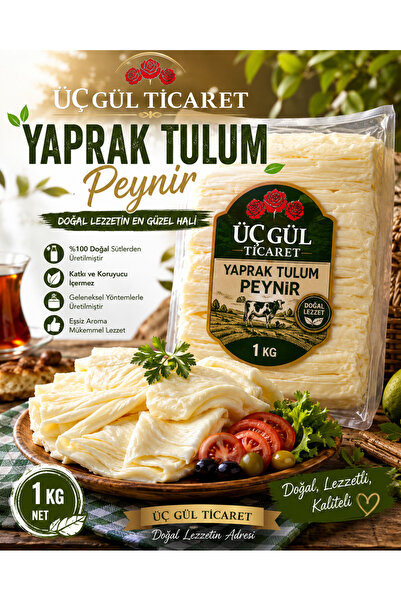 ÜÇ GÜL TİCARET Yaprak tulum peynir 1 kg