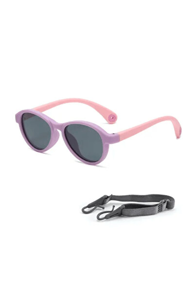 Baby Cloud Βρεφικά Γυαλιά Ηλίου Multicolor Pink/Lilac