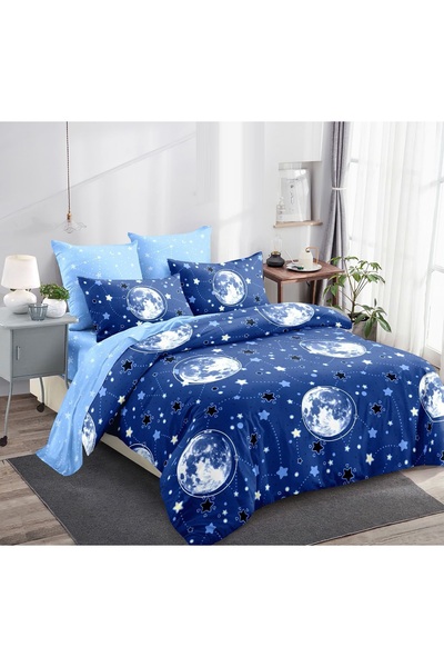 CHIRASO Bedding Top Bottom Set , FINET, 6 pieces Stretchy Sheet 180x200cm, Du...