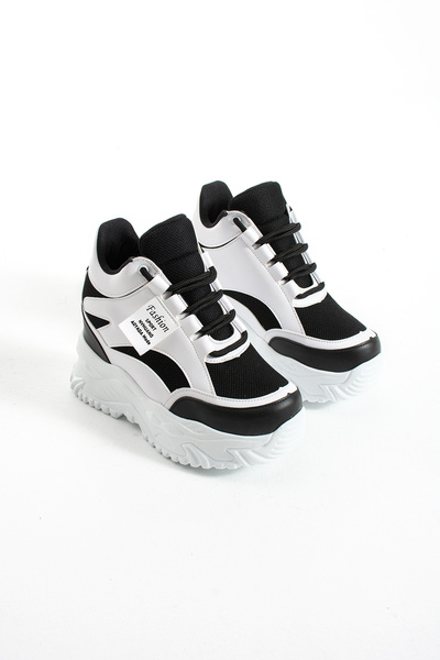 Madam Tarz Frm-8006 Hidden Heel Lace-Up Sports Shoes