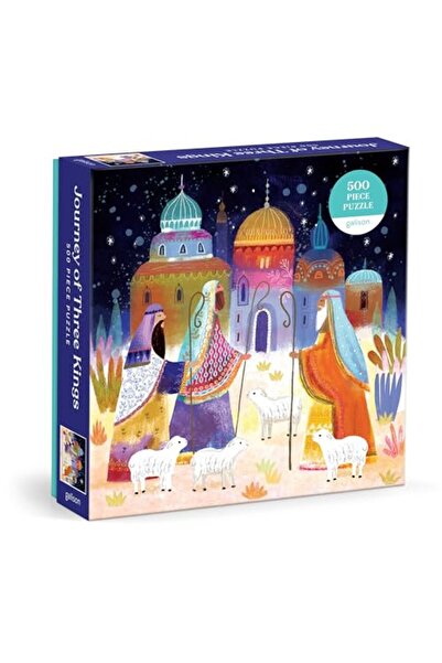Galison Journey Of Three Kings 500 Piece Puzzle