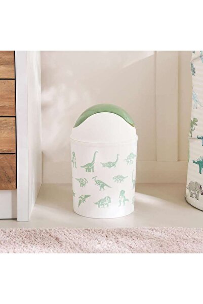 PAN HOME Dino Field Waste Bin19x31cm-green