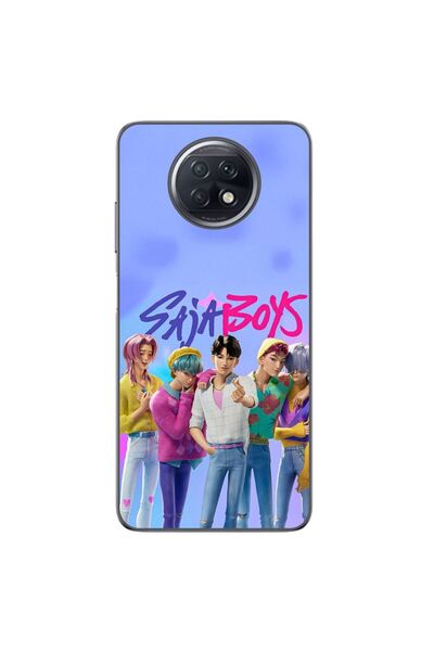 OEM Husa compatibila cu Xiaomi Redmi Note 9T Silicon Gel Tpu Model KPop Demon...