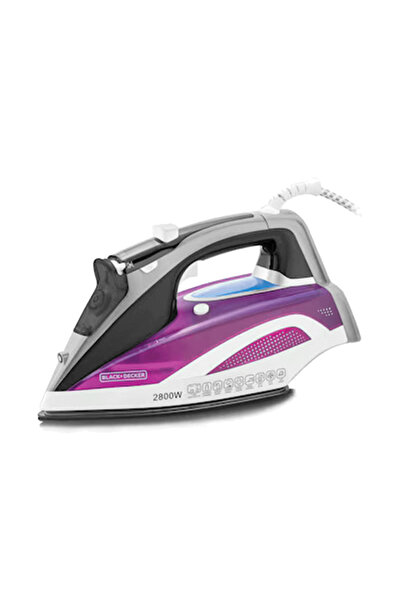 Black and Decker BLACK+DECKER Steam Iron – 380 ml – 2800 W – Purple – X2250-B5