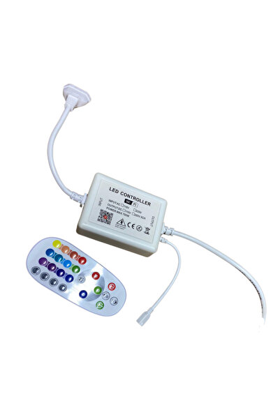 DELIGHT Controller Banda LED DL6650K, Rgb 5050 720w Cu Telecomanda 220v, 1 buc