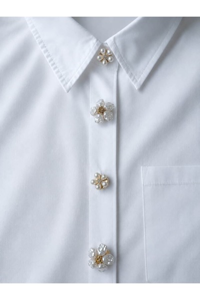 Meiloras Julie Flower Düğme Aksesuarı/ Button Cover - Tek Adet / Single