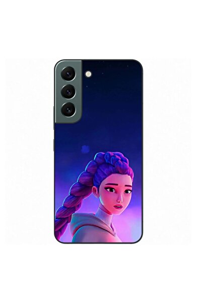 OEM Husa compatibila cu Samsung Galaxy S22 Silicon Gel Tpu Model KPop Demon H...