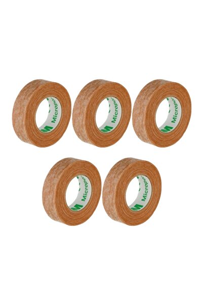MY NAME 3m Micropore Cosmetic Nose Strip - 1.25 cm X 9.1 M, Pack of 5 - Medical