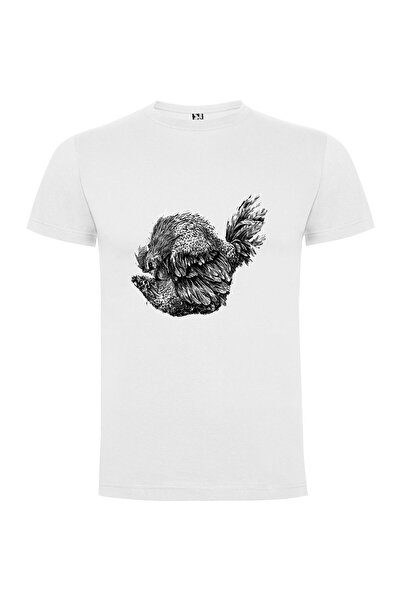 iLovePrints Ink Feathered Fowl Tshirt