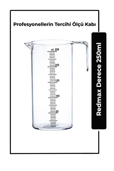 Redmax Professional Redmax Profesyonel A-52 Ölçekli Kuaför Ölçü Kabı 250 ml -...