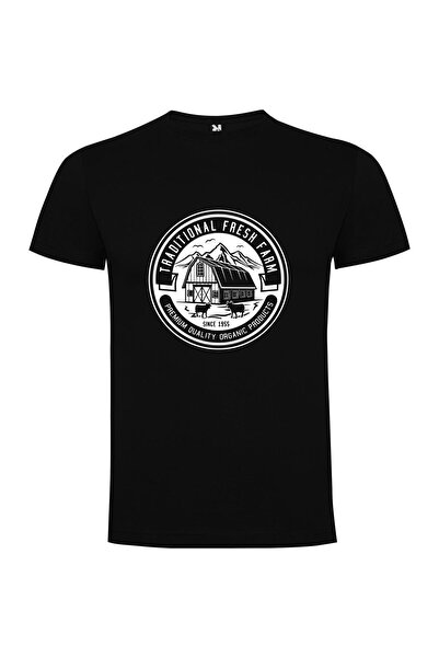 iLovePrints Farm heritage patch logo Tshirt