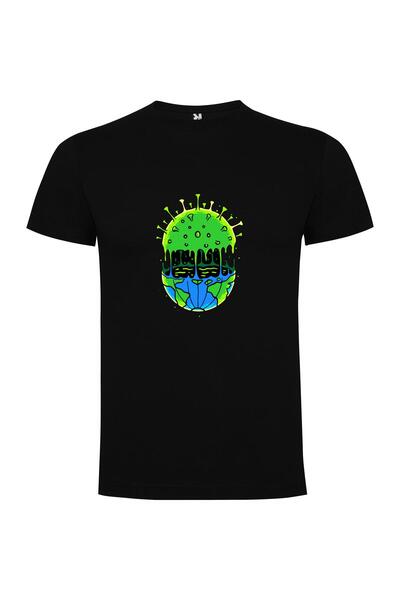 iLovePrints Greenish Earth Slime Tshirt