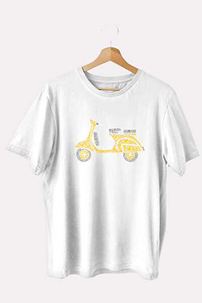 iLovePrints Μπλούζα Art Vintage Vesper Scooter