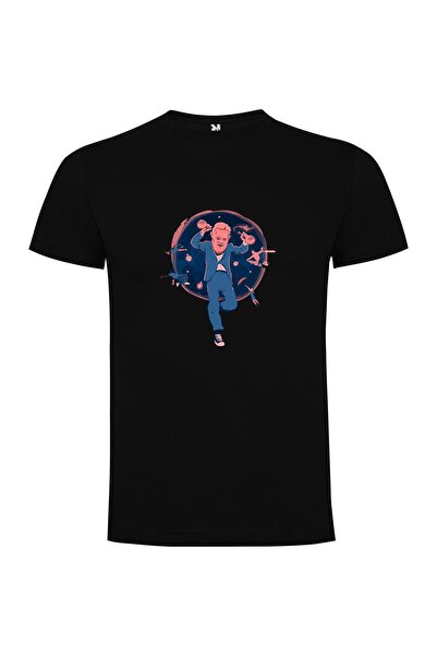 iLovePrints Blue Suit Sprinter Tshirt