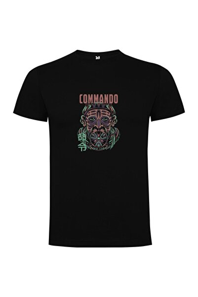 iLovePrints Masked Commander T-Shirt Tshirt