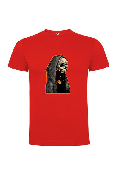 iLovePrints Fireside Grim Contemplation Tshirt