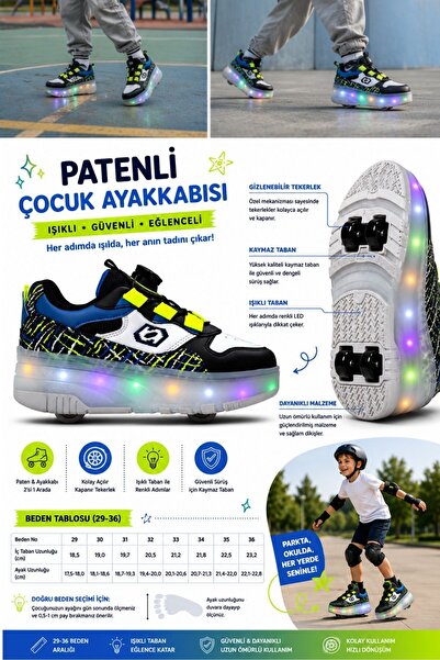 Alessio ELR Patenli Çocuk Ayakkabısı