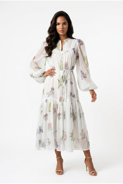 DAR ALSALAAM White Cotton Jalabiya