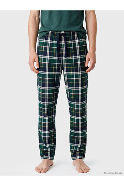LC Waikiki Esvab • Modern & Distinctive Standard Fit Checkered Embroidered Me...
