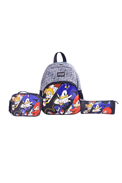 Moon Licensed SONIC the Hedgehog 3 in 1 Kids Trolley Set - (17-Inch) Premium ...