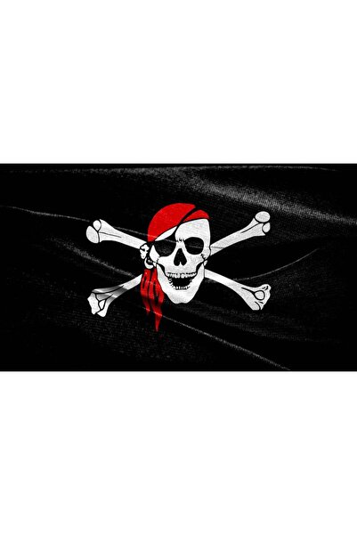 Persona Tablou Canvas, Steagul Piratilor- 100 X 70 cm