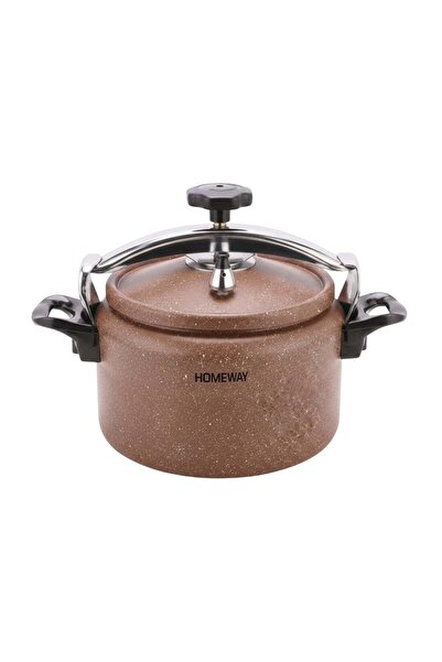 HOMEWAY Homey 7L Marble Coated Pressure Cooker Marble Collection Hw3437