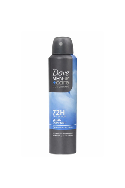Dove Spray antiperspirant, Bărbați, Clean Comfort, 72h, 250 ml