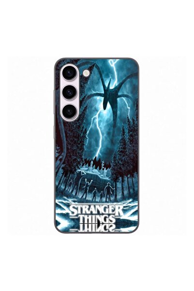 OEM Θήκη συμβατή με Samsung Galaxy S23 Σιλικόνης Gel TPU με σχέδιο Stranger T...