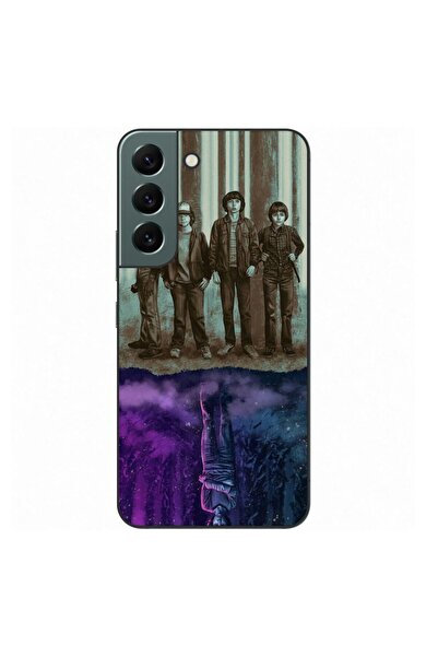 OEM Husa compatibila cu Samsung Galaxy S22+ Plus Silicon Tpu Model Stranger T...