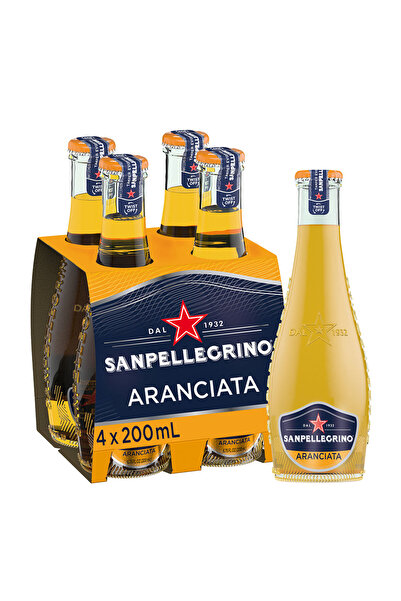 San Pellegrino Sanpellegrino Portakallı Gazlı İçecek 4 x 200 Ml