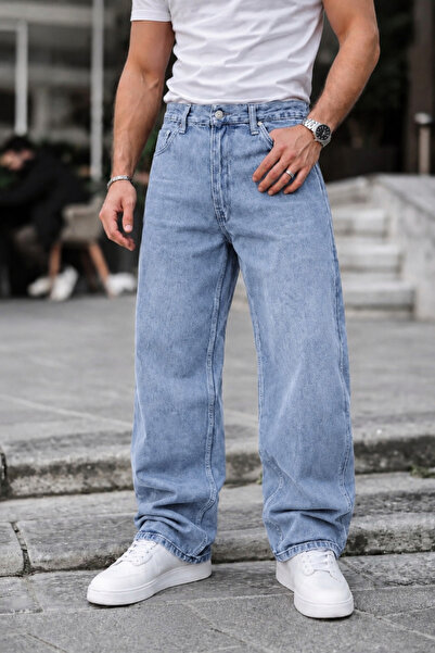 Gussi Men's Baggy Fit Trousers
