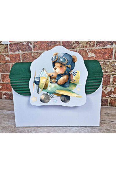 Invitatii Originale CASUTA de DAR bebe AVIATOR