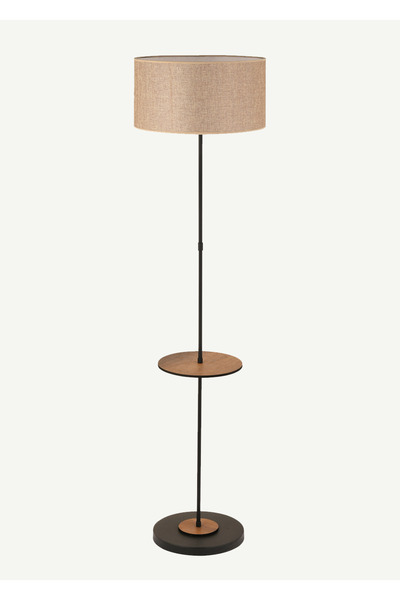 Bella Maison Sylven Sehpalı Lambader Siyah (35x153 cm)