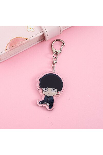 choice2 5cm 3 1/5Pcs Anime Figures Mob Psycho 100 Acrylic Keychain Cute Backp...