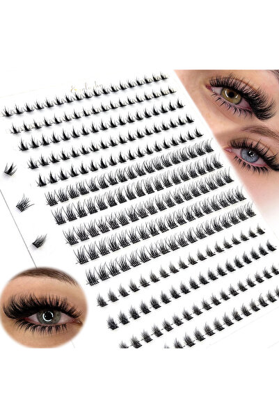 Choice JCX-18 New 14 rows bottom black lower eyelashes cartoon eyelashes natu...