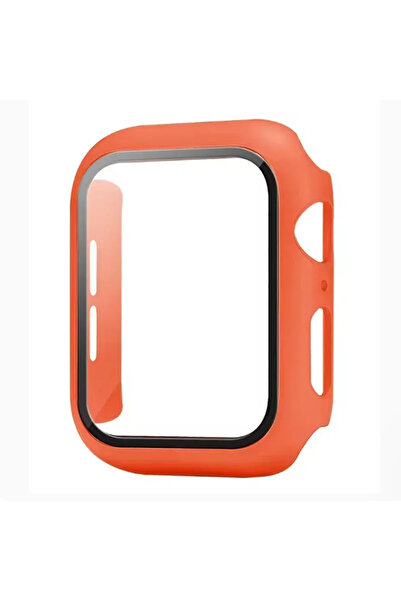 Choice12 Series 7 8 9 45mm orange 25 Glass+Cover For Watch case 46mm 42-44mm ...