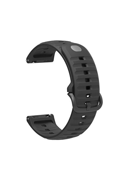Choice7 24mm Width Strap Black 24mm 22mm Silicone Watch Strap For COROS PACE ...