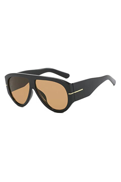 choice2 1 Luxury Brand Retro Big Frame Oval Women Sunglasses Black Tea Color ...