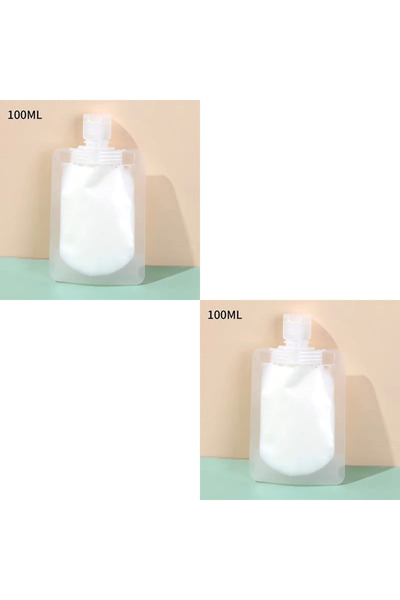 Choice8 2pcs 100ml 2-10Pcs Shampoo Makeup Fluid Sub Bottle Packaging Bottle P...