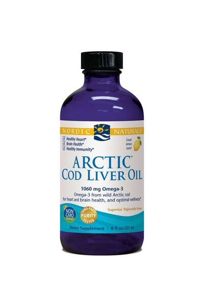 Nordic Naturals Arctic Cod Liver Oil Lemon